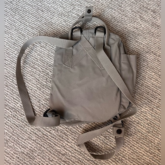 Fjallraven Kanken Mini Backpack | Grey Gray - Picture 3 of 3